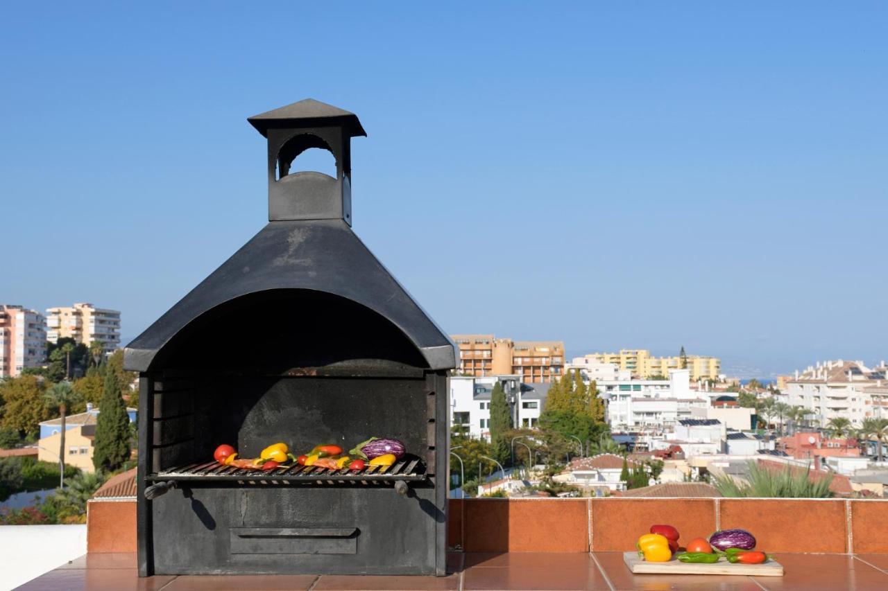 Apartamento Isla De Benalmadena 1, Jacuzzi, 80M From The Sea, Ac, Bbq, Private Parking, Big Terrace Exterior foto