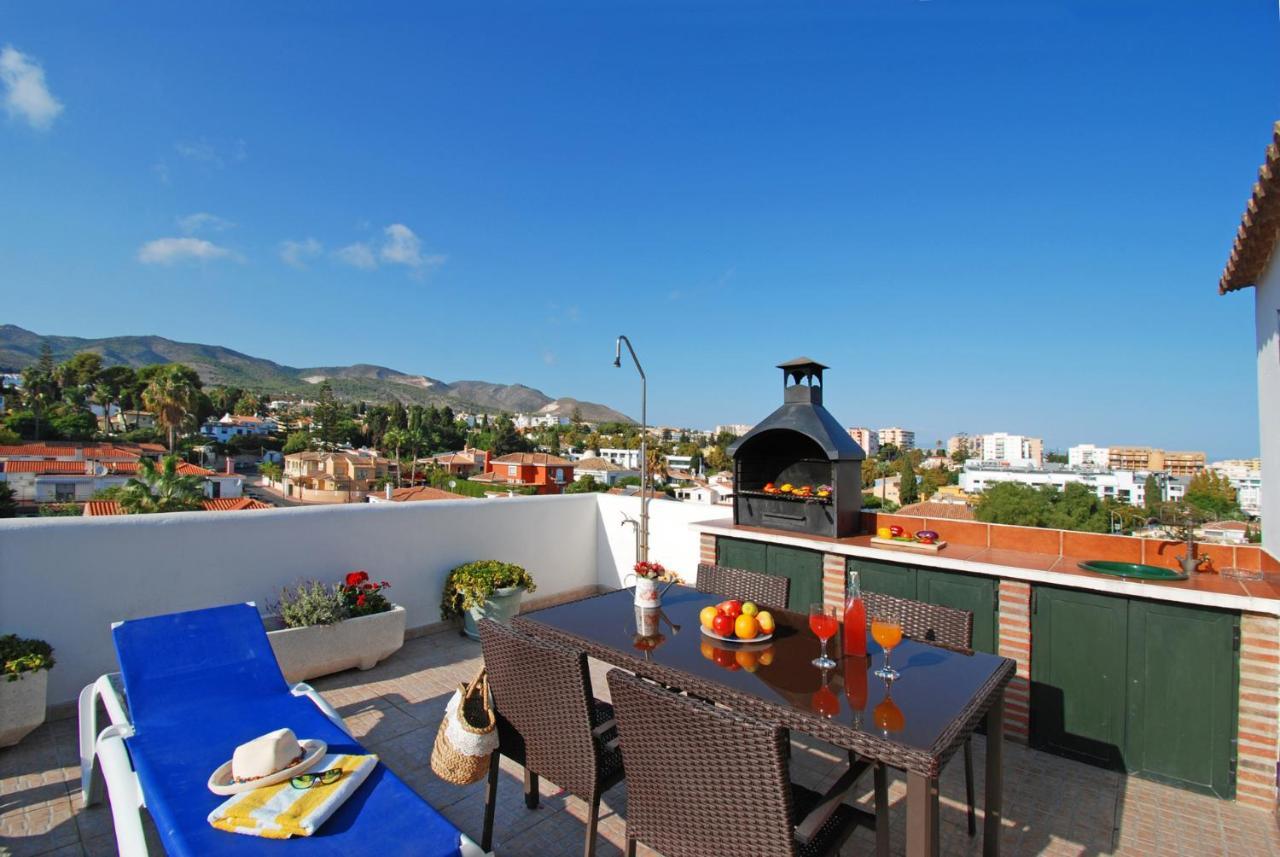 Apartamento Isla De Benalmadena 1, Jacuzzi, 80M From The Sea, Ac, Bbq, Private Parking, Big Terrace Exterior foto
